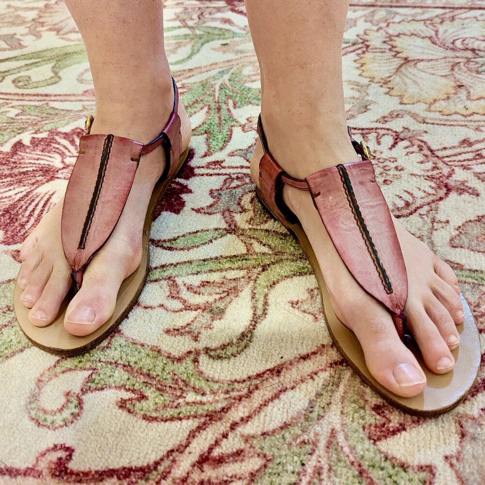 Chloe Leather Thong Sandal